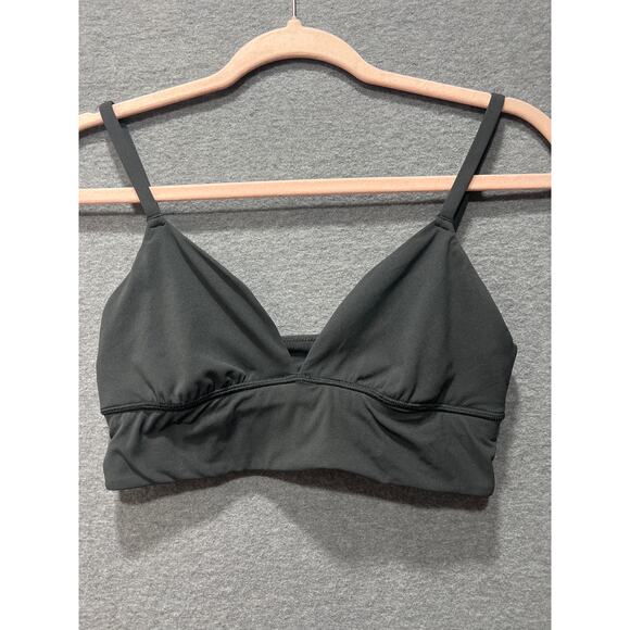 Skims Fits Everybody Scoop Bralette Bra Black Size Medium Black - Picture 3 of 5
